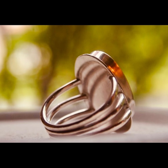 ❤️SOLD❤️Abalone Shell statement ring - Picture 4 of 8